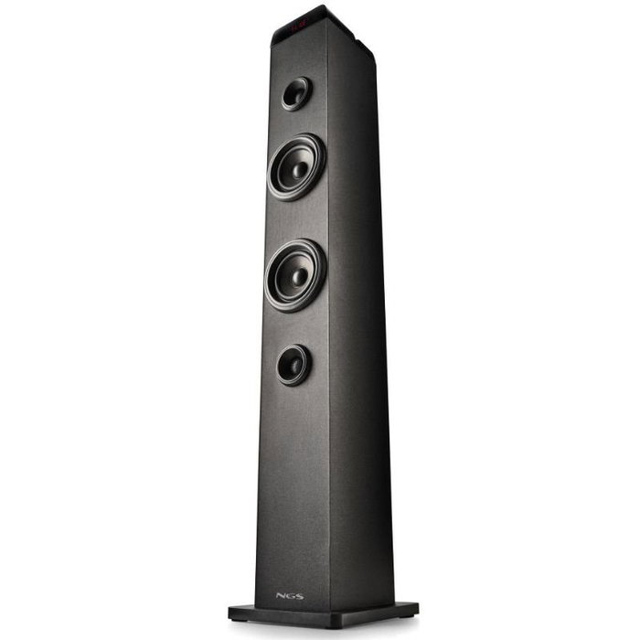 NGS Sky Charm Pro Torre de Sonido Negra 80W
